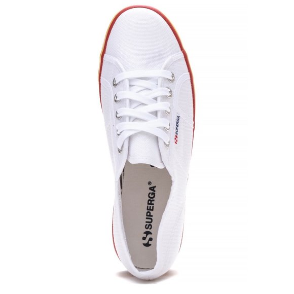 NWT Superga 2790 Platform Sneakers Rainbow Sole Sz 10 - Picture 2 of 10